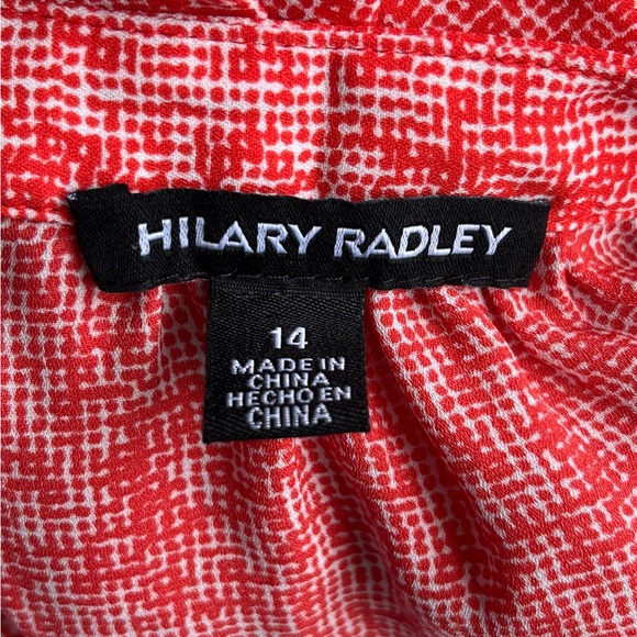 •Hilary Radley• Sleeveless Drawsting Waist Dress - Size 14 - Picture 2 of 9